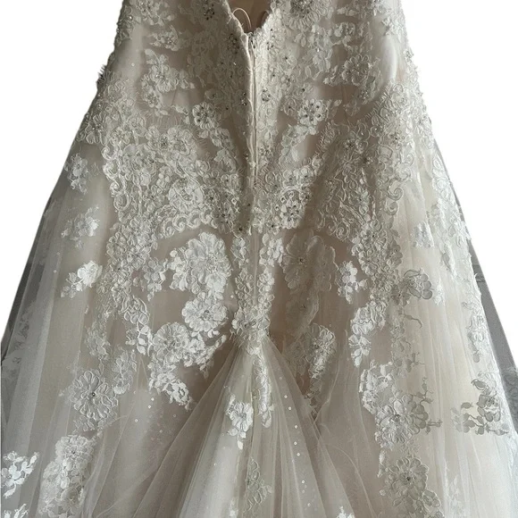 Elegant Lace Wedding Dress - Picture 11 of 16